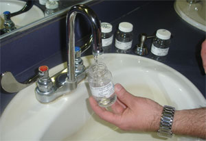 tap water testing