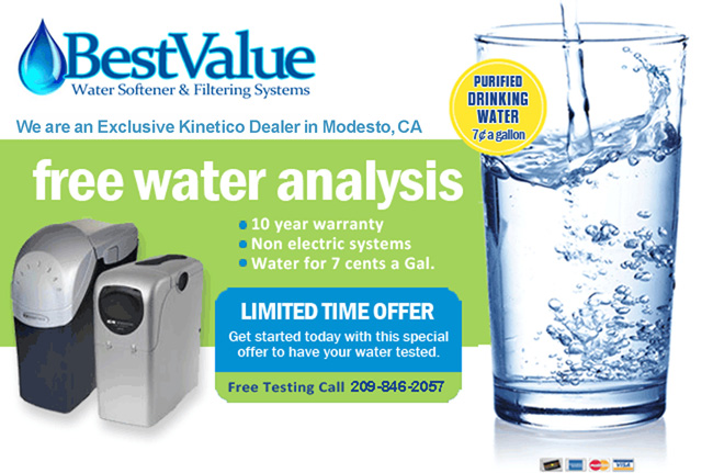 Water softener system Modesto, CA