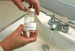 testing tap water